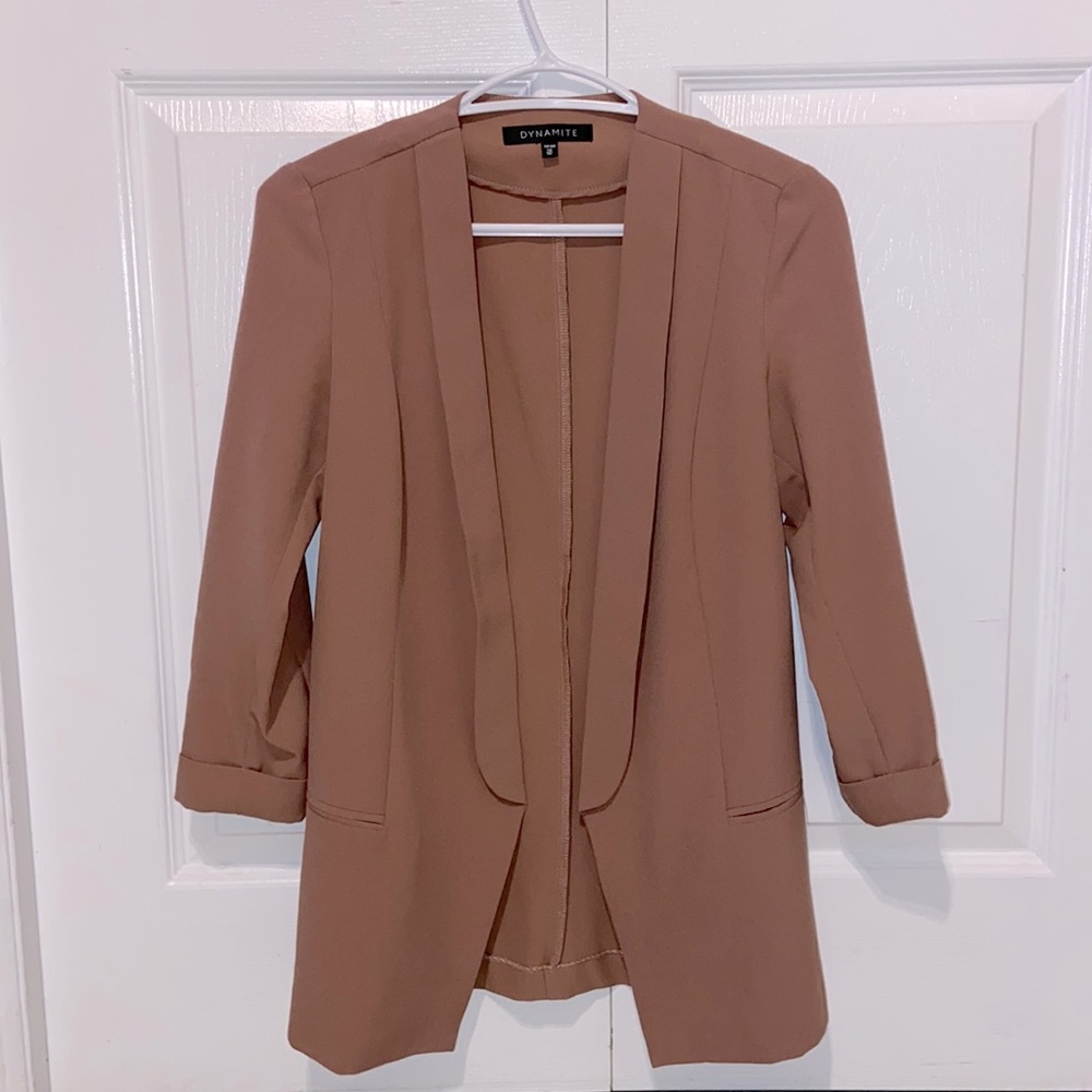 Dynamite Light Pink Professional Blazer